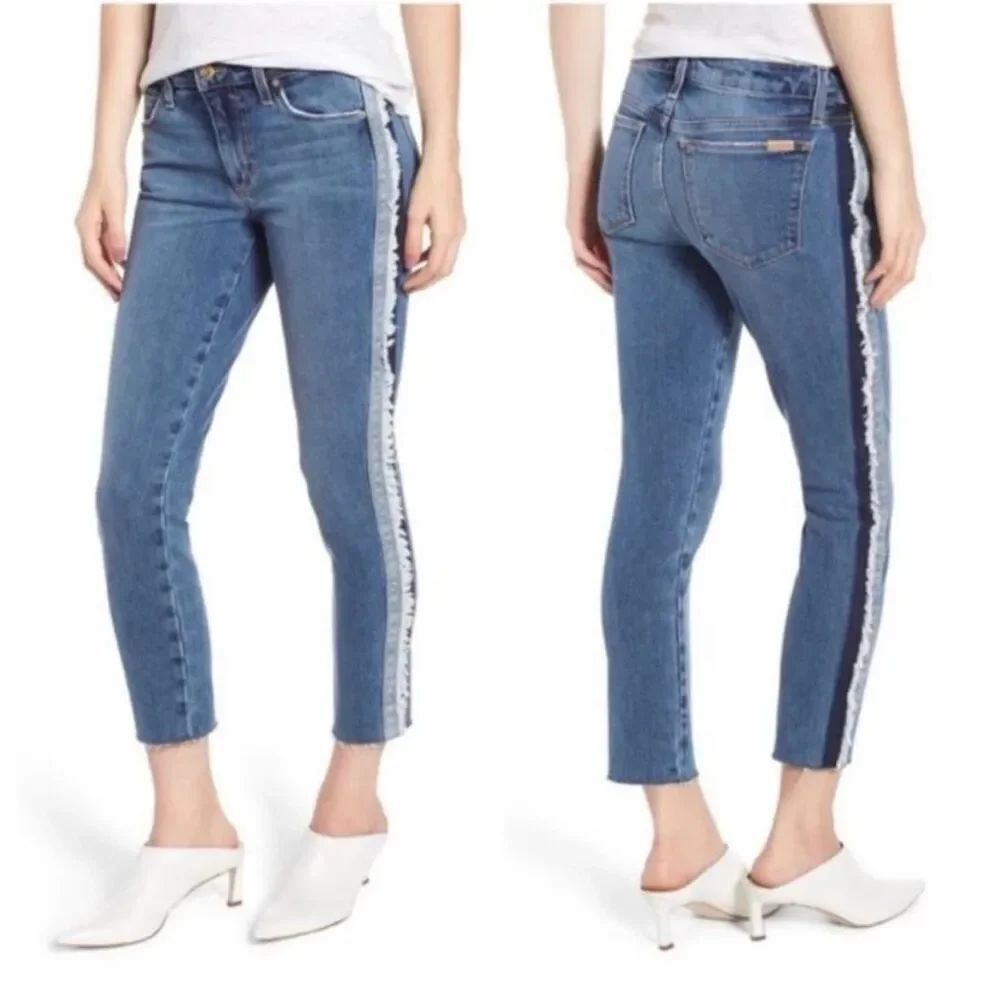 Joe's Jeans the Icon Mid rise Skinny Crop Madera 32